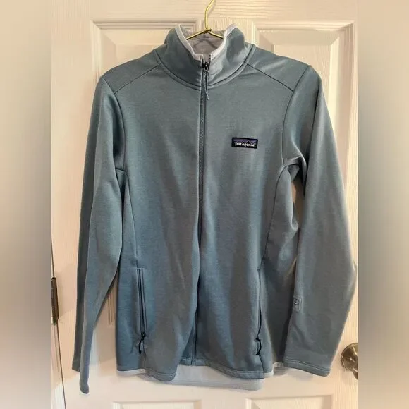 Patagonia Steel Blue Zip-Up Fleece